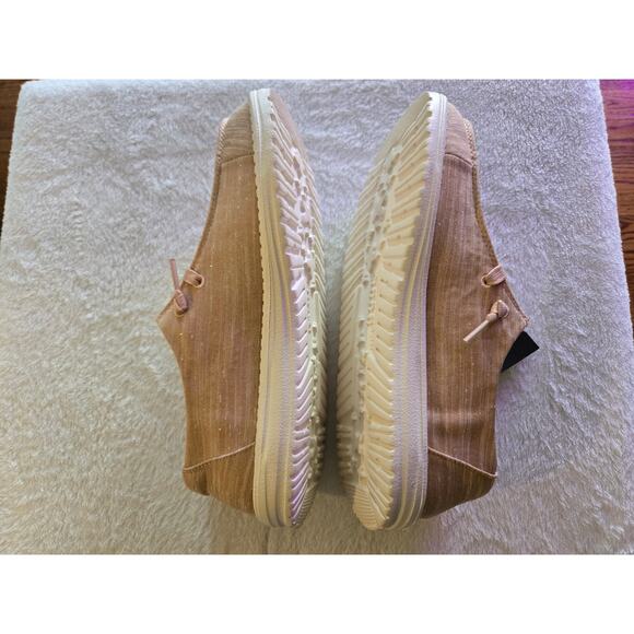 Hey Dudes Women's Wendy Sparkling Rose Gold Size 10 New - Picture 6 of 12